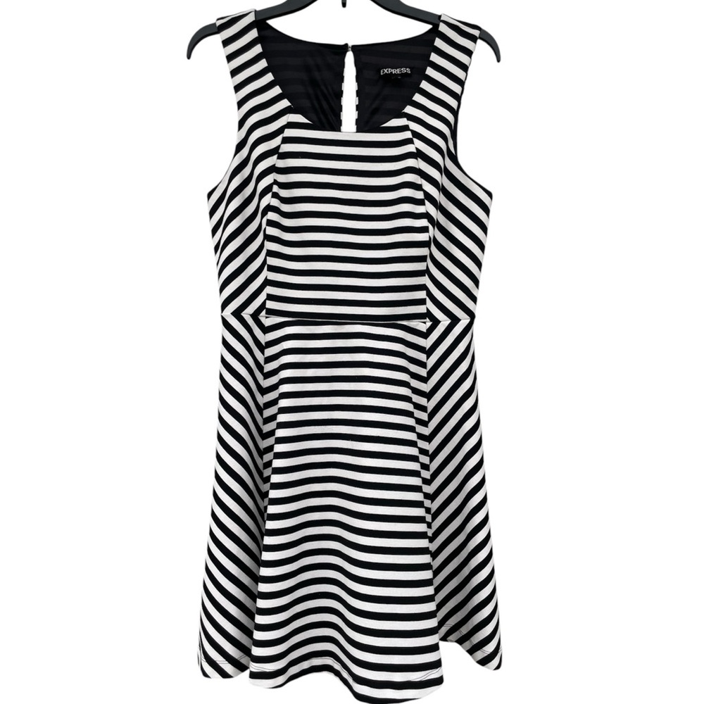 Express striped dress